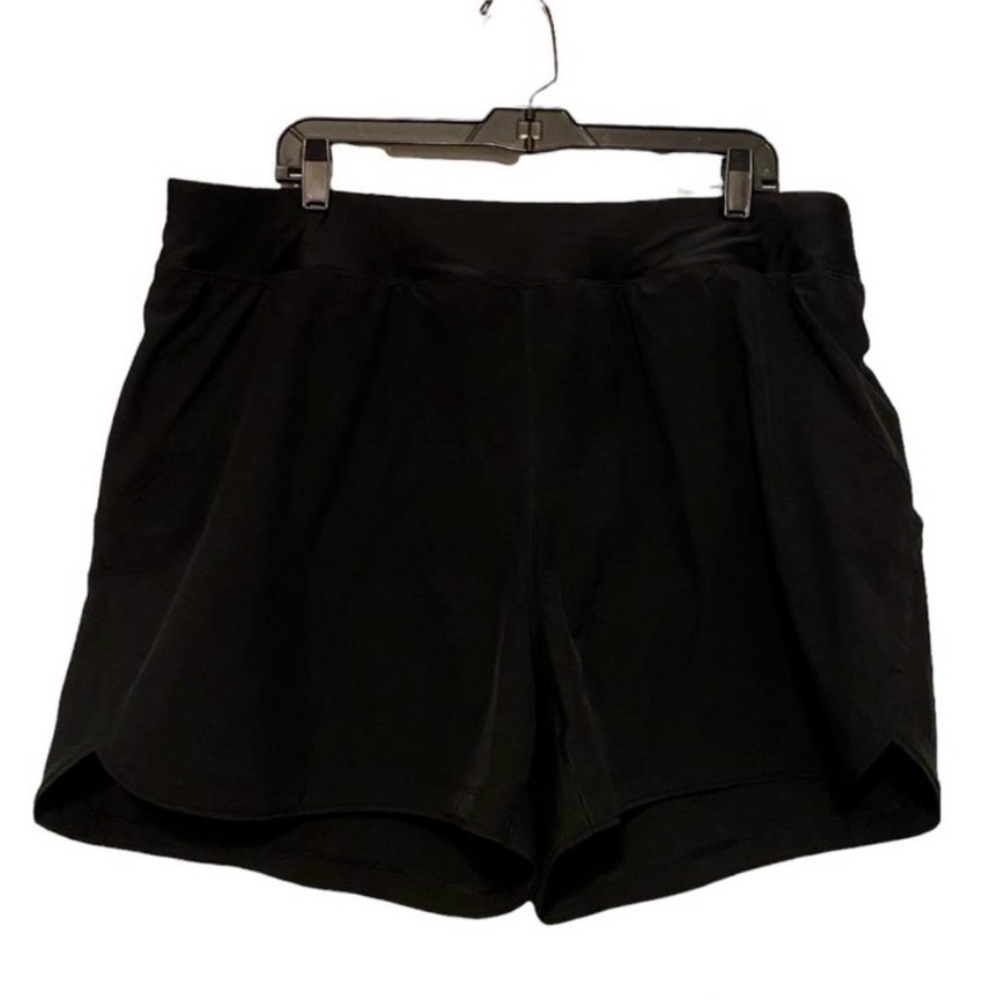 🏖️ Lands End 5” Black Swim Shorts